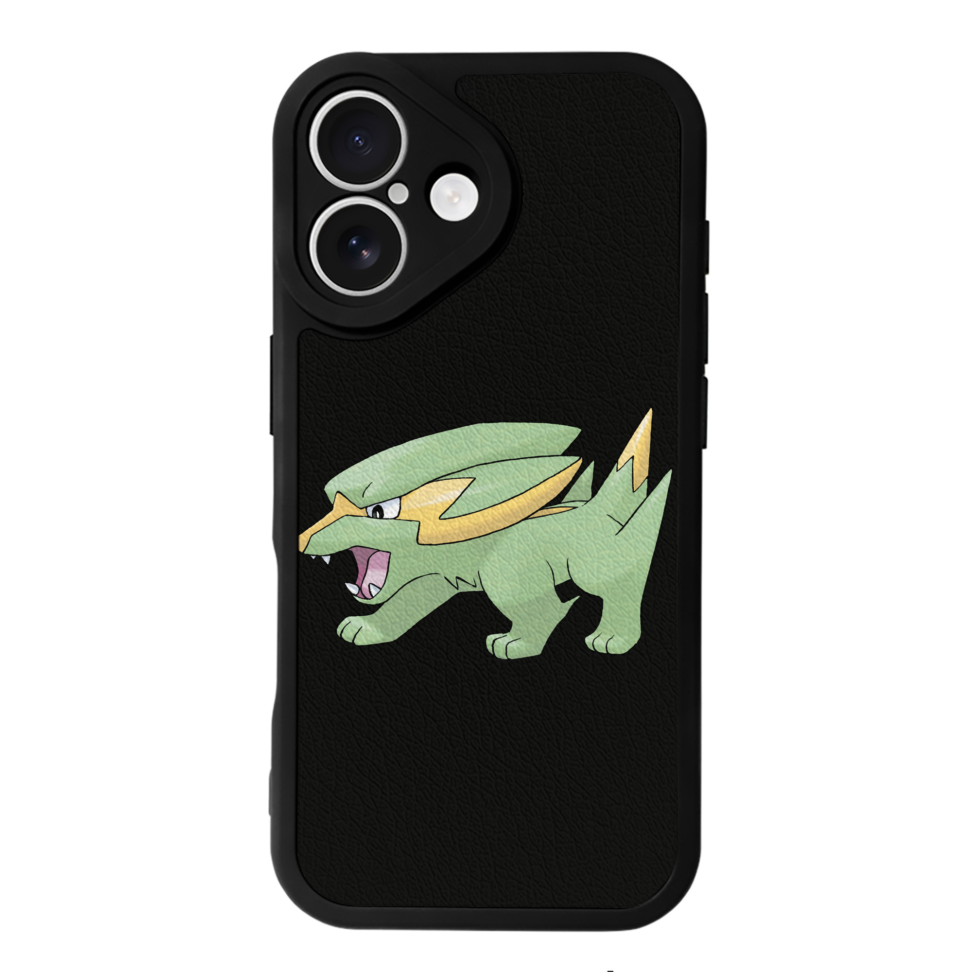 （画像用） ポケットモンスター Pokémon 【iPhone 16シリーズ対応】シリコンスマホケース（レザー調） 材質：シリコン